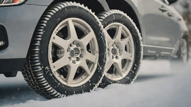 Автомобиль на зимней дороге