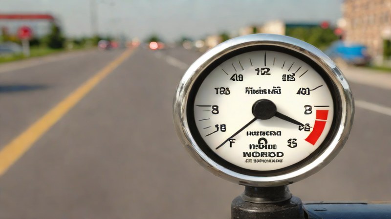 Схема автомобильного маршрута с использованием навигационной системы