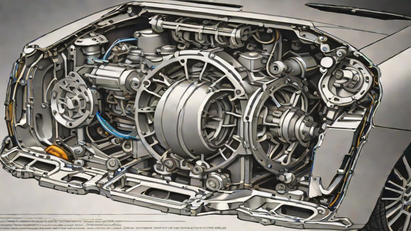 Автомобиль в снегу у зимней дороги Нижнего Новгорода