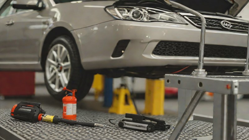 Обслуживание автомобиля в автосервисе