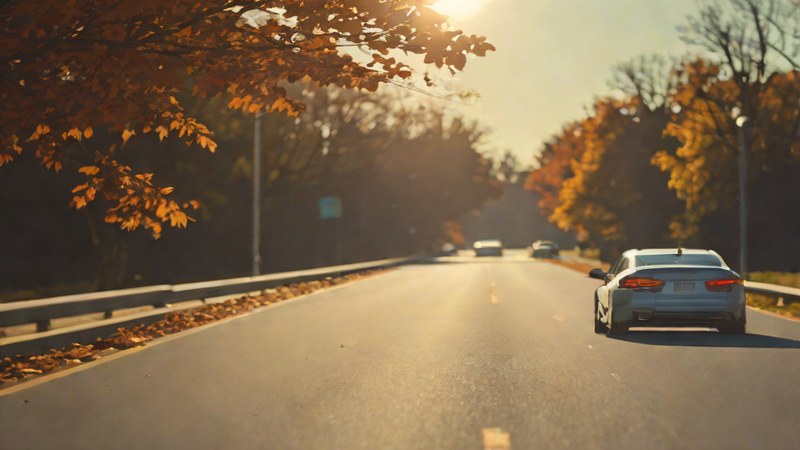 Сравнение размеров седана и кроссовера на улицах Нижнего Новгорода