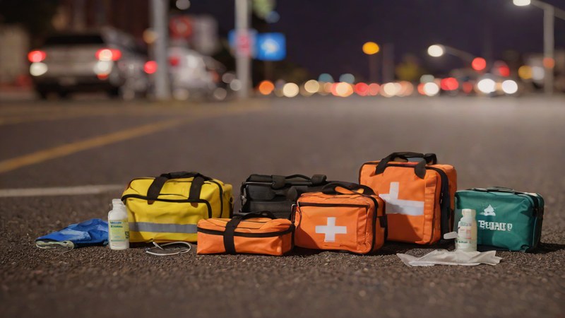 Автомобиль после ДТП в Нижнем Новгороде