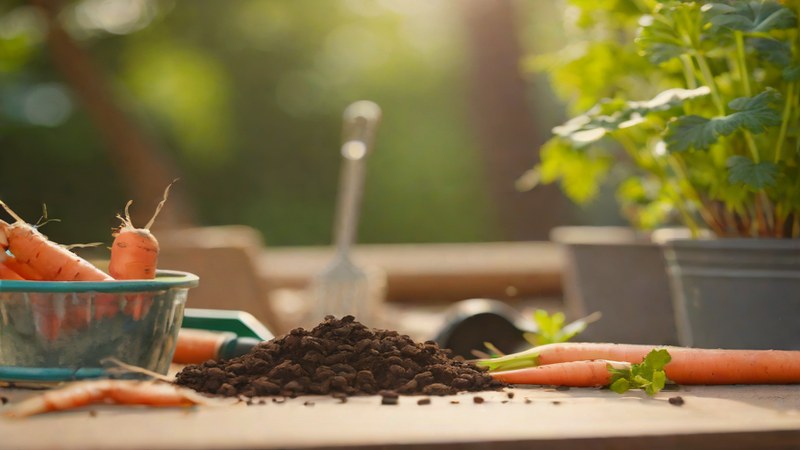 Удобрение моркови под зиму