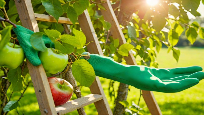 Применение натуральных удобрений для укрепления здоровья яблони и предотвращения парши.