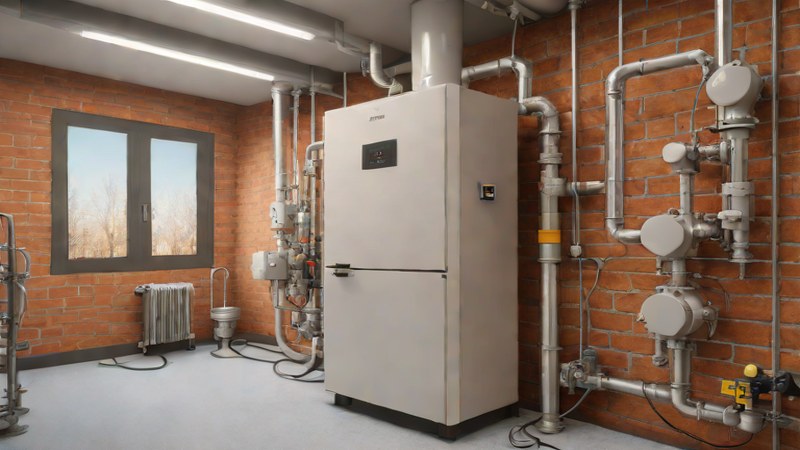 Газовый котел в квартире жителя Нижнего Новгорода