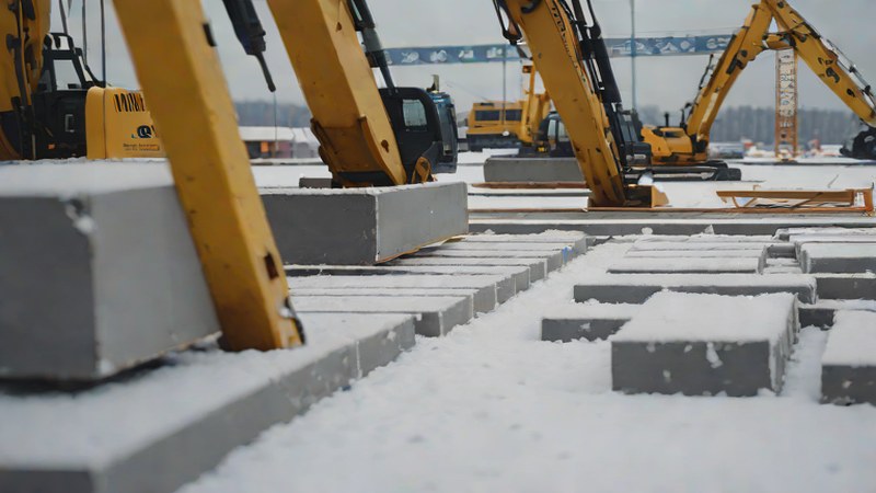 Опалубка на строительстве в Нижнем Новгороде