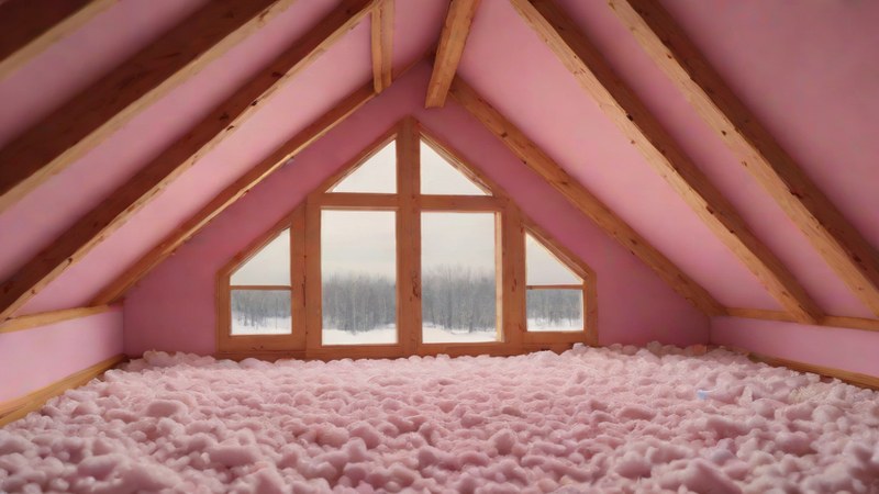 Процесс укладки утеплителя на мансарде в Нижнем Новгороде