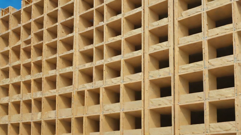 SIP панели в каркасе строения