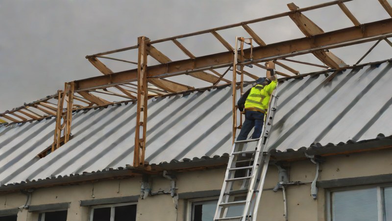 Монтаж утеплителя под профнастилом для крыши в Нижнем Новгороде
