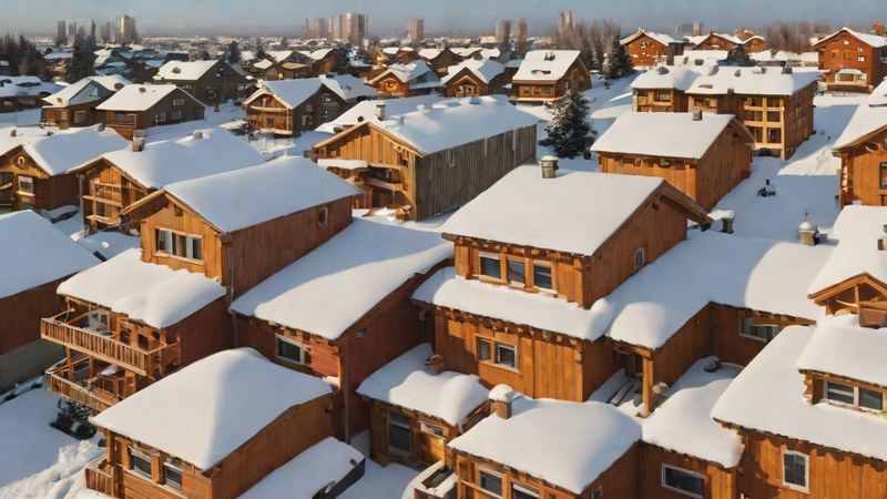 Снегозадержатели на крыше в Нижнем Новгороде
